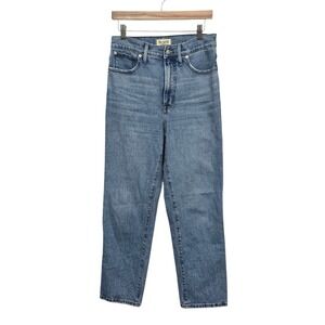 Madewell Womens The Perfect Vintage Straight Jean Medium Wash Size 28